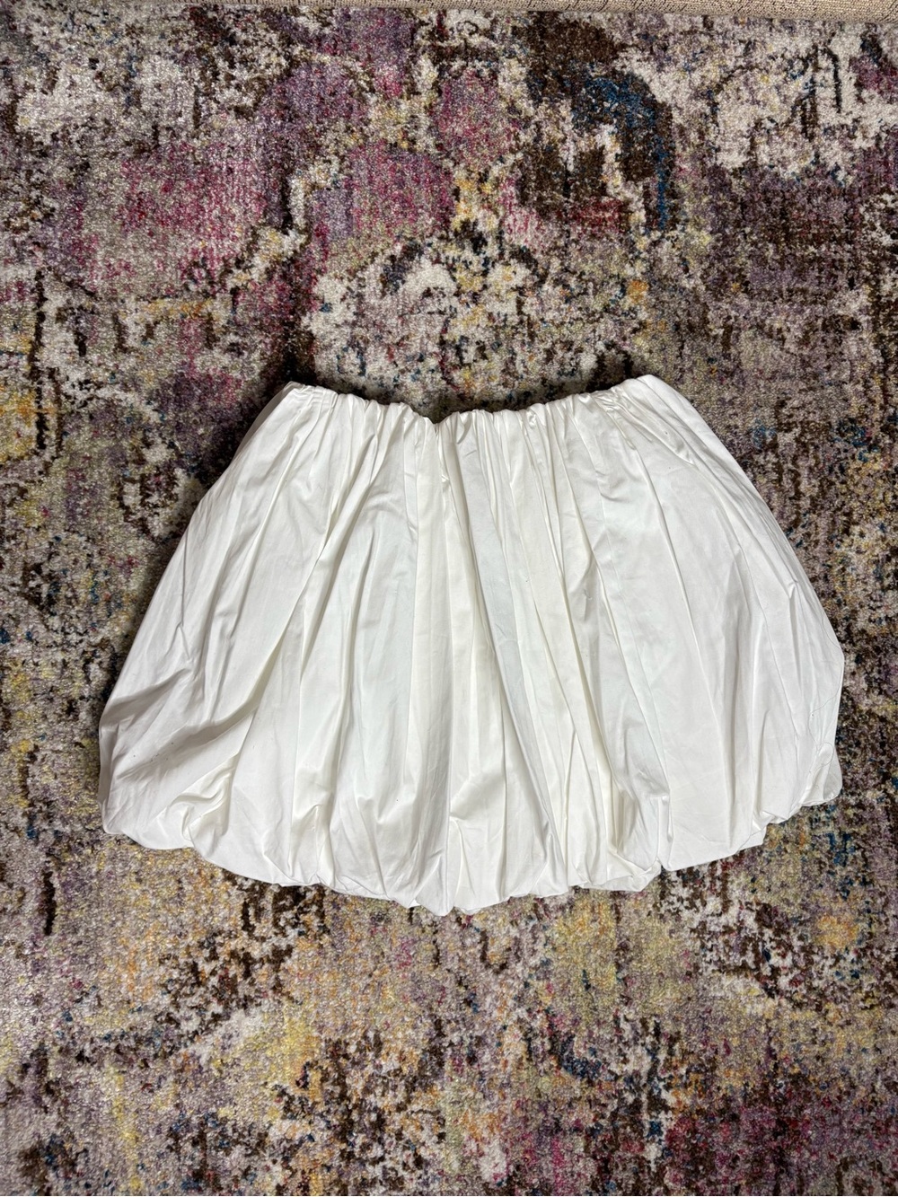 Belle The Label White Ballon Skirt